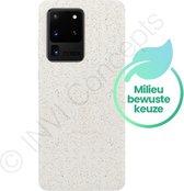 *PREMIUM* 100% duurzaam telefoonhoesje IN-VI® Samsung S20 Ultra (6.9) Naturel