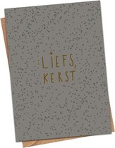 Kerstkaart - Liefs, Kerst