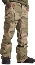 Burton Wintersportbroek - Maat S  - Mannen - groen/beige