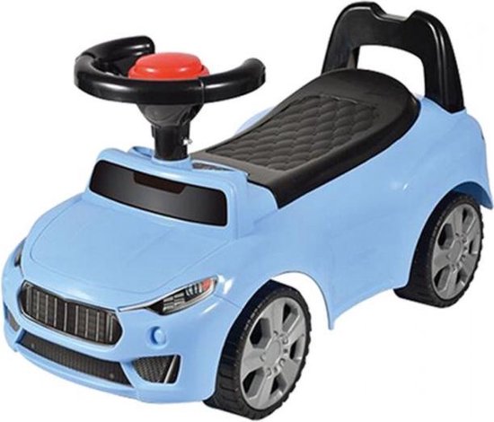 Hol Veroveraar James Dyson Loopauto - toeter - blauw - kinder auto | bol.com