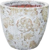 PTMD Pot Salome creme keramiek rond S 47 X 47 X 40