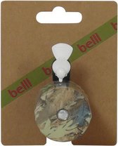 BELLL fietsbel Woodpecker Bell grey, op kaart