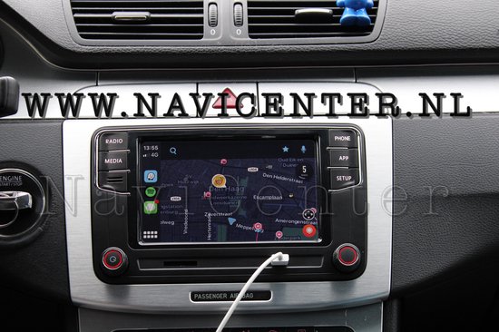 RCD Apple CarPlay autoradio voor Volkswagen - Bluetooth USB SD Kaart  (zonder AUX) RNS... | bol.com
