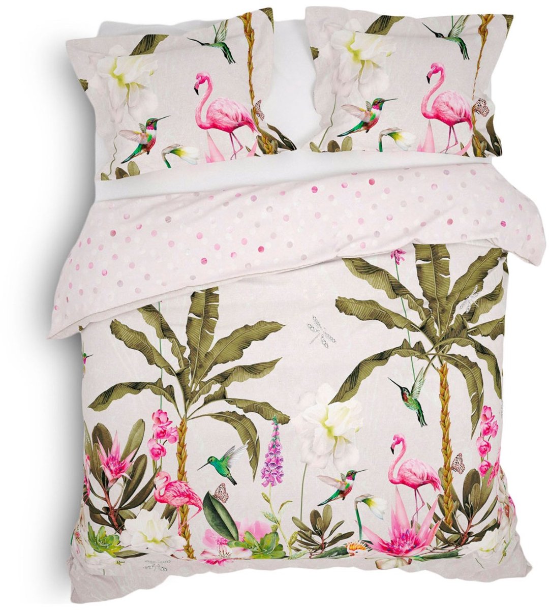 Heckettlane Heckett & Lane Darin - Dekbedovertrek - Eenpersoons - 140x200/220 cm + 1 kussensloop 60x70 cm - Multi kleur