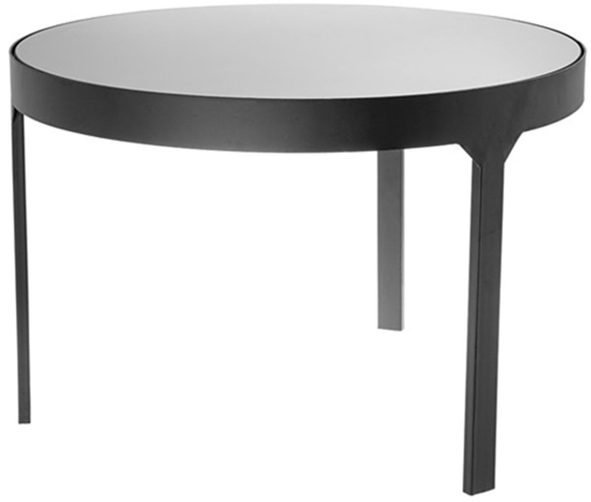 Riverdale - Bijzettafel Roma zwart 59cm Zwart