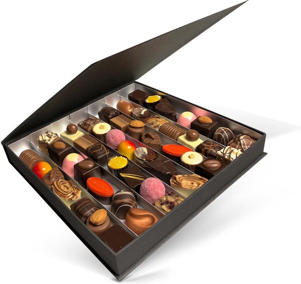 Manyo DIY Boite de Bonbons avec Rubans pour Chocolat Parfum Cadeau Pack de 5 11.5x4.5x10cm 