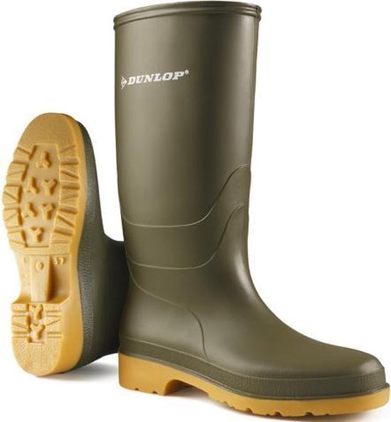 Bottes de pluie Dunlop | Botte Rapido 16247 PVC | Taille 36 | Vert | La chaussure de loisirs parfaite