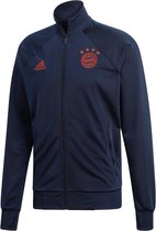 Adidas - Bayern München - Icons Trainingsjack - Donkerblauw/Rood - Maat XS