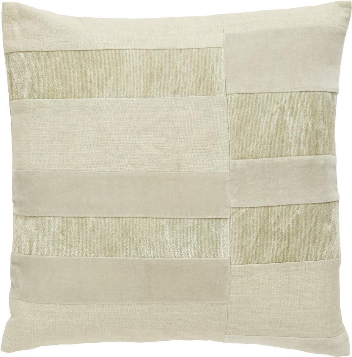 Nordal Sierkussen Hoes Capella Groen 50 x 50 cm voorzien van rits