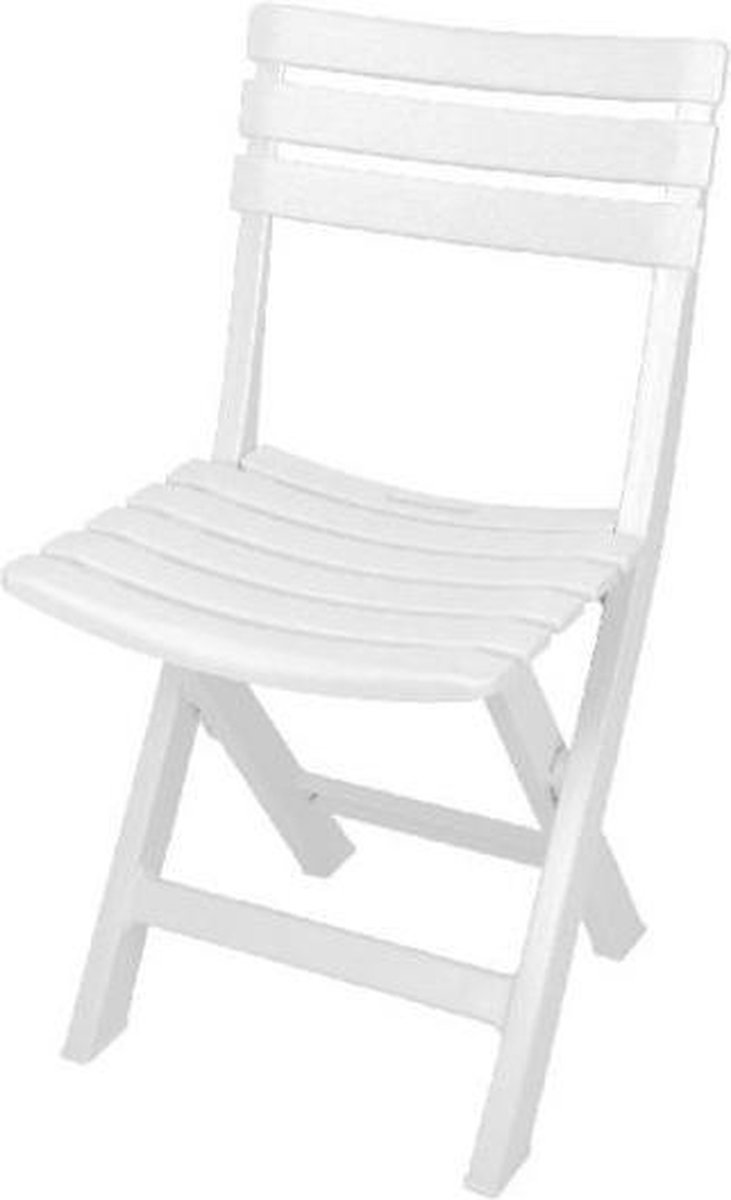 Pro Garden - Tuinstoel Komodo - - stoel L42 x B37 x H80 cm - Wit | bol.com
