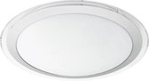 EGLO Connect Competa-C - Wand/Plafondlamp - Wit en gekleurd licht - Ø430 - Wit/Zilver