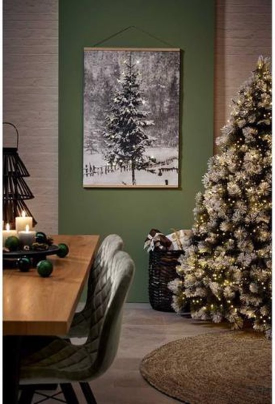boom met verlichting | Kerst Wanddecoratie | bol.com