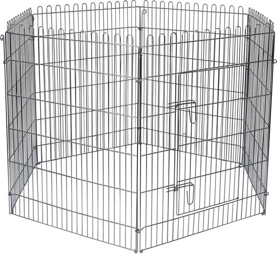 Flamingo – Puppyren Zwieber – Zilver – 160 x 160 x 100 cm