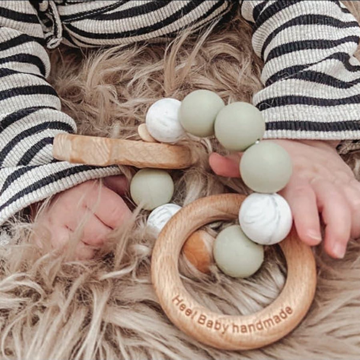 Baby Bijtring Speelgoed | BPA-Vrij Siliconen - Mijnbaby