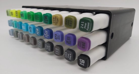 Decotime Twinmarkers (groen) - 30 Waterverstiften - Professionle