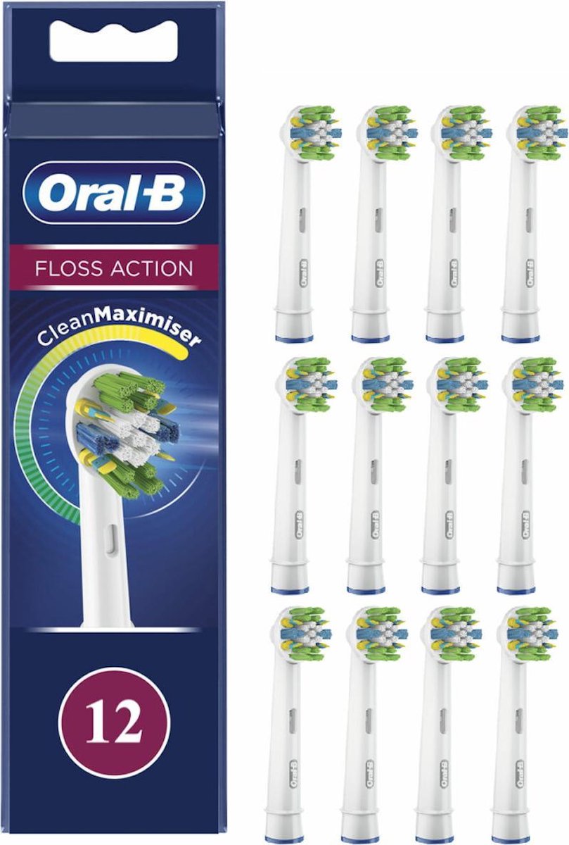 Oral-B Floss Action - Opzetborstels - 12 stuks