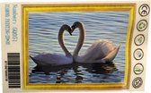 Diamond painting set White Swans