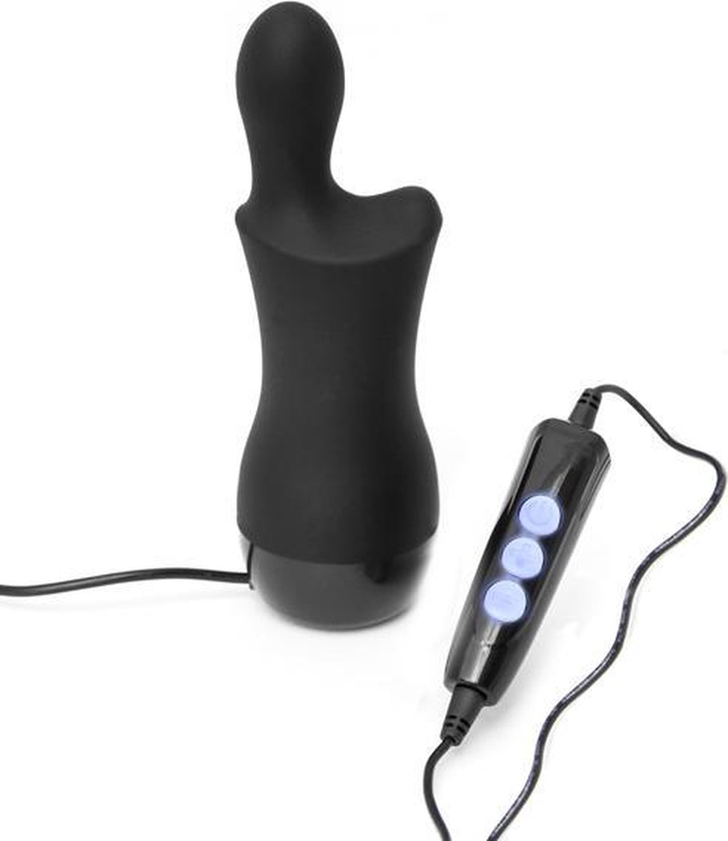 Goedkoopste Doxy - Doxy - The Don (Skittle) Plug-In Anaal Stimulator Zwart - Anaal toys