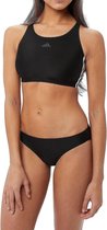 Adidas Fit 2-Piece 3-Stripes Bikini Zwart Dames - Maat 40