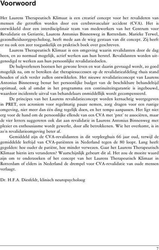 Voorwoord van het boek 'Alles is revalidatie'.