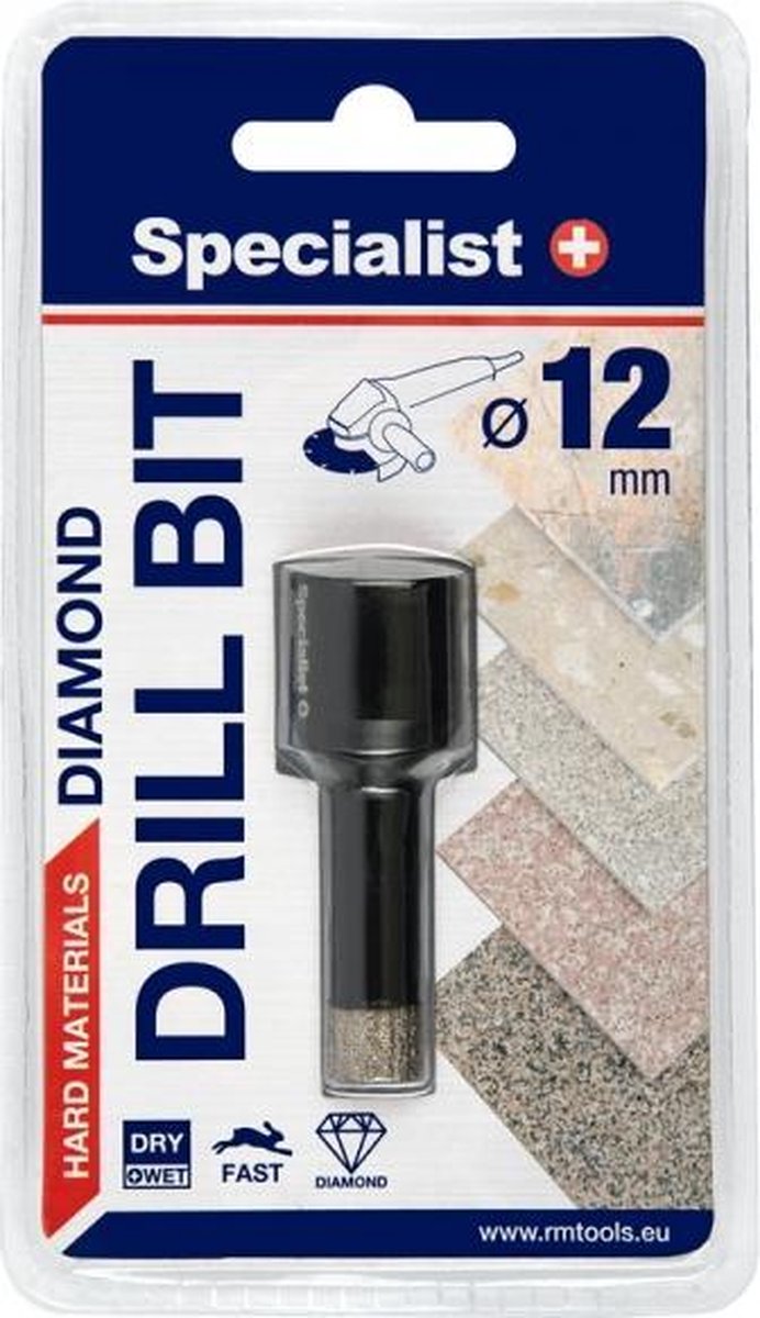 Diamant tegelboor 20 mm Droog / Nat (M14) '' Specialist+''