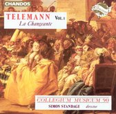Telemann: Vol 1, La Changeante / Simon Standage