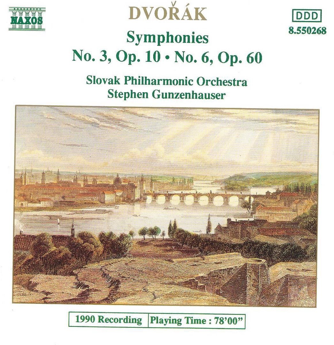 Slovak Philharmonic Orchestra - Dvořák: Symphonies Nos. 3 & 6 (CD)
