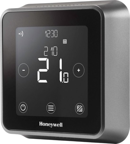Honeywell Lyric T6 Slimme Thermostaat Zwart - Bedraad | bol