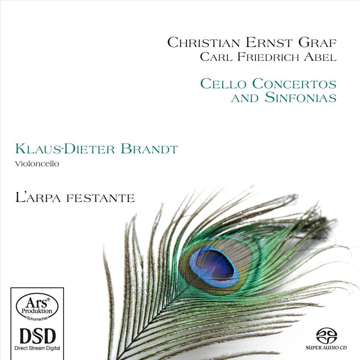 Christian Ernst Graf/Carl Friedrich Abel: Cello Concertos...
