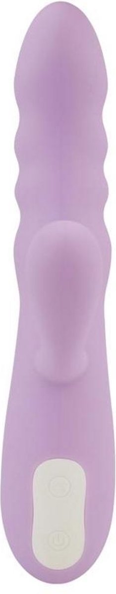 Brightlavender Vibe and Rotator Double Motor 360º USB Silicone