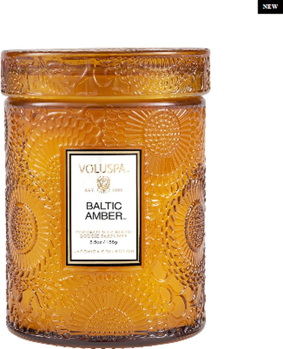 Voluspa Geurkaars Japonica Collection Baltic Amber Small Jar Candle 156gr