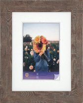 Fotolijst - Henzo - Dahlia - Fotomaat 13x18 cm - Bruin