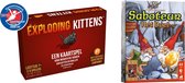 Spellenbundel - Kaartspel - 2 stuks - Exploding Kittens & Saboteur: Het Duel