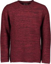 Blue Seven heren trui rood melange - maat M