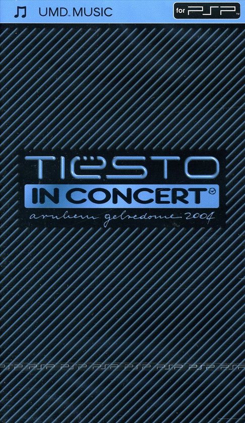 Cover van de film 'DJ Tiesto - In Concert 2004'