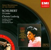 Schubert: 15 Lieder Inc An Die