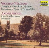 Vaughan Williams: Symphony no 5, etc / Previn, Royal PO