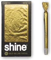 Shine 24K. Gold Kingsize Rolling Paper. 1 pcs