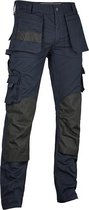 Werkbroek met Gereedschapszakken | Navy/Zwart | 4WORK-Alicante | Maat 58