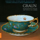 Graun: Konzertante Musik mit Viola da Gamba / Coin et al