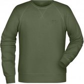 RiX Heren Crewneck Clint Olive - L