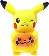 Pikachu Pokémon Halloween Pompoen Pluche Knuffel 21 cm | Pokemon Plush Toy | Speelgoed knuffeldier knuffelpop voor kinderen jongens meisjes