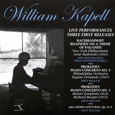 William Kapell - Live Performances. Three First Releases (CD)