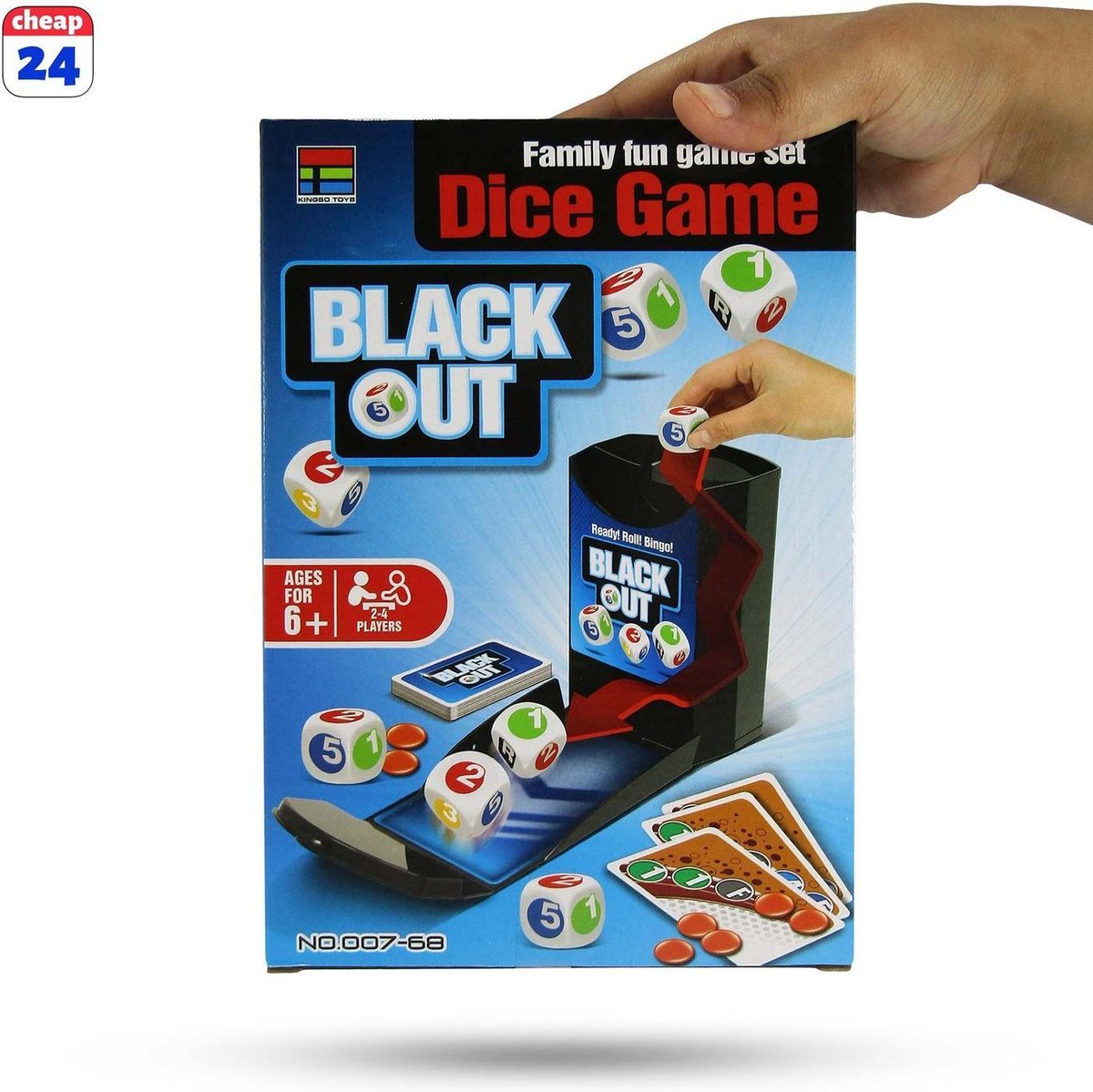 Black Out Dice Game dobbelspel bingo- en strategiespel
