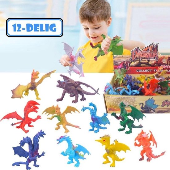Dinosaurus Speelgoed Draken Speelset Delig! - Dinosaurussen Speelgoed |
