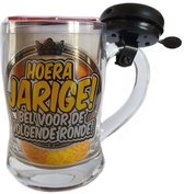 Bierglas / Bierpul Bel Hoera Jarige Cadeau verjaardag mancave
