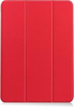 Slim Smart Cover Hoes Map voor iPad Air 4 - 10.9 - Rood