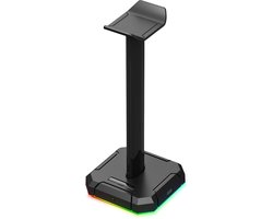 Redragon Scepter HA300 - Headset Houder - RGB Verlichting - 3 USB Aansluitingen - Koptelefoon Houder