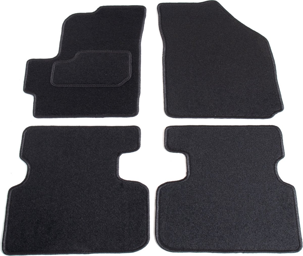 Automatten voor Chevrolet Matiz (2009-2014) - 4-delig - Naaldvilt
