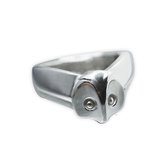 AuBor ®. Zilveren ring. De uil "Ukuli" 22.5mm